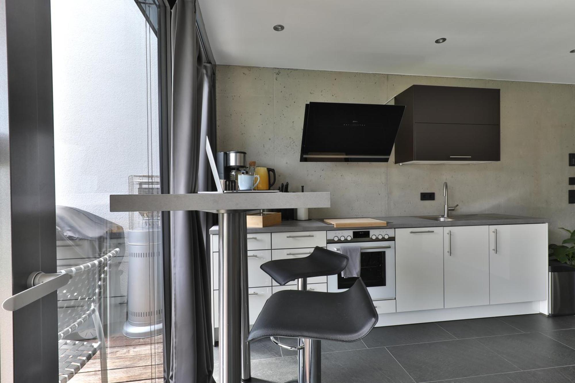 Modernes Studio-Apartment Gersthofen Extérieur photo