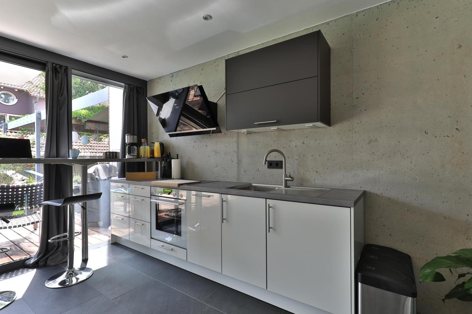 Modernes Studio-Apartment Gersthofen Extérieur photo