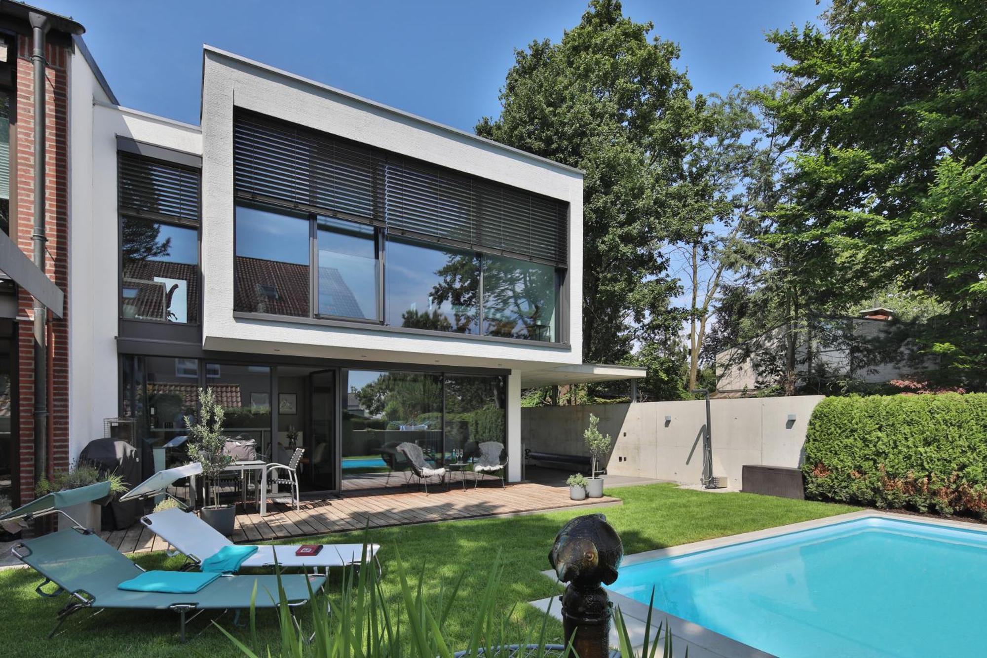 Modernes Studio-Apartment Gersthofen Extérieur photo