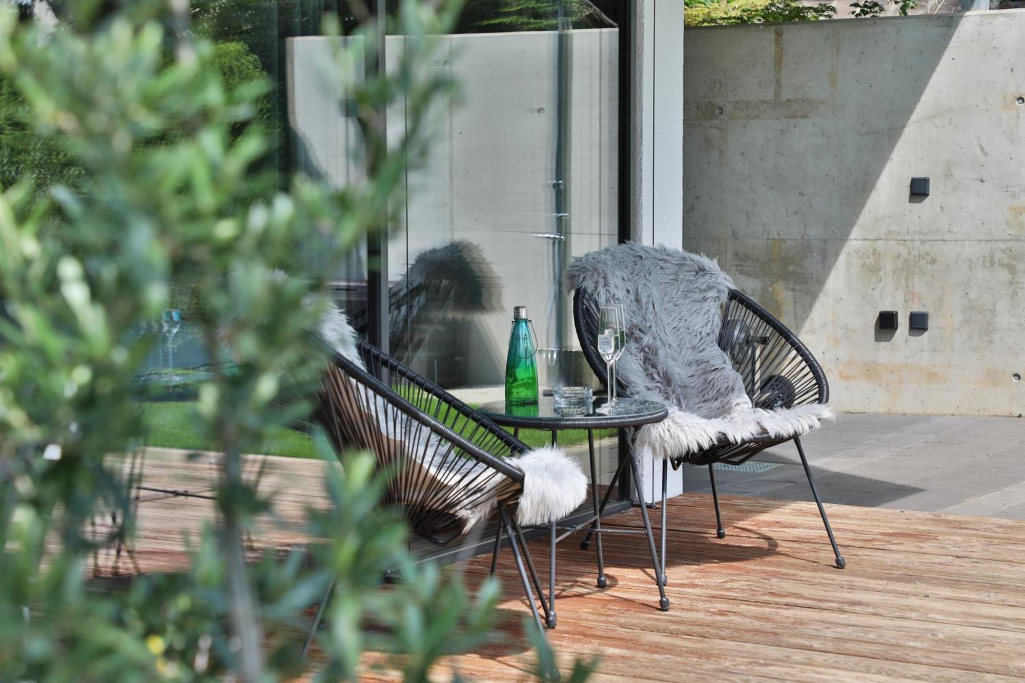 Modernes Studio-Apartment Gersthofen Extérieur photo